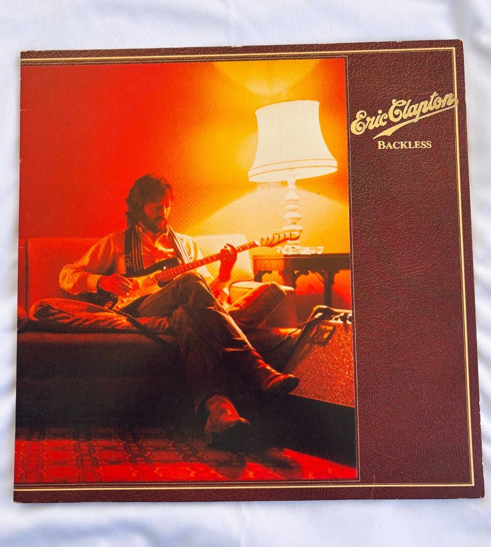 Eric Clapton Backless LP Vinyl Record 1st press 1978 RSO RS 1 3039 gatefold